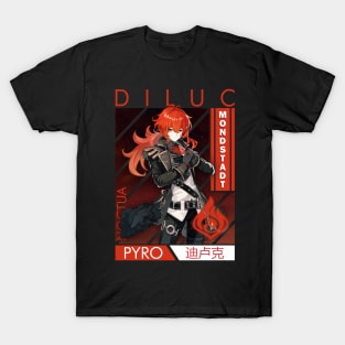 Diluc Ragnvindr T-Shirt